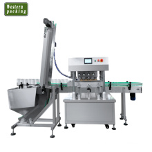 fully automatic 8 wheels screw capping machine